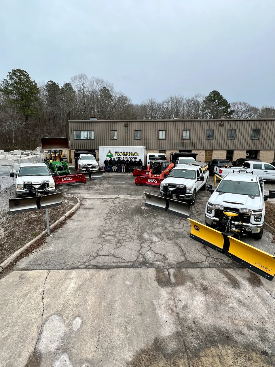 Seabreeze Landscaping Truck Fleet